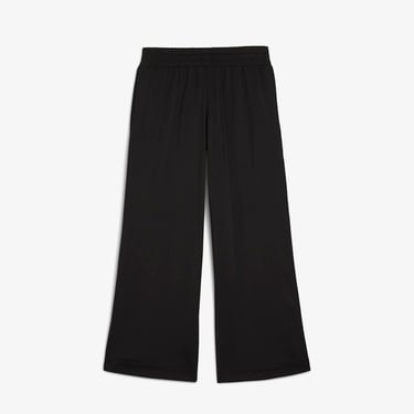  Puma Wardrobe Essentials Low Rise Kadın Siyah Popper Eşofman Altı