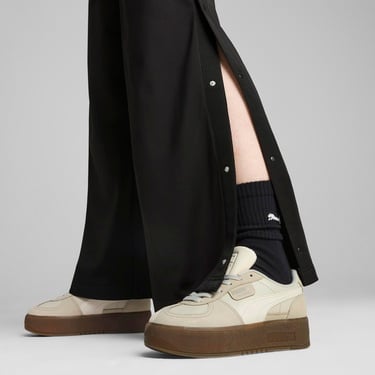  Puma Wardrobe Essentials Low Rise Kadın Siyah Popper Eşofman Altı