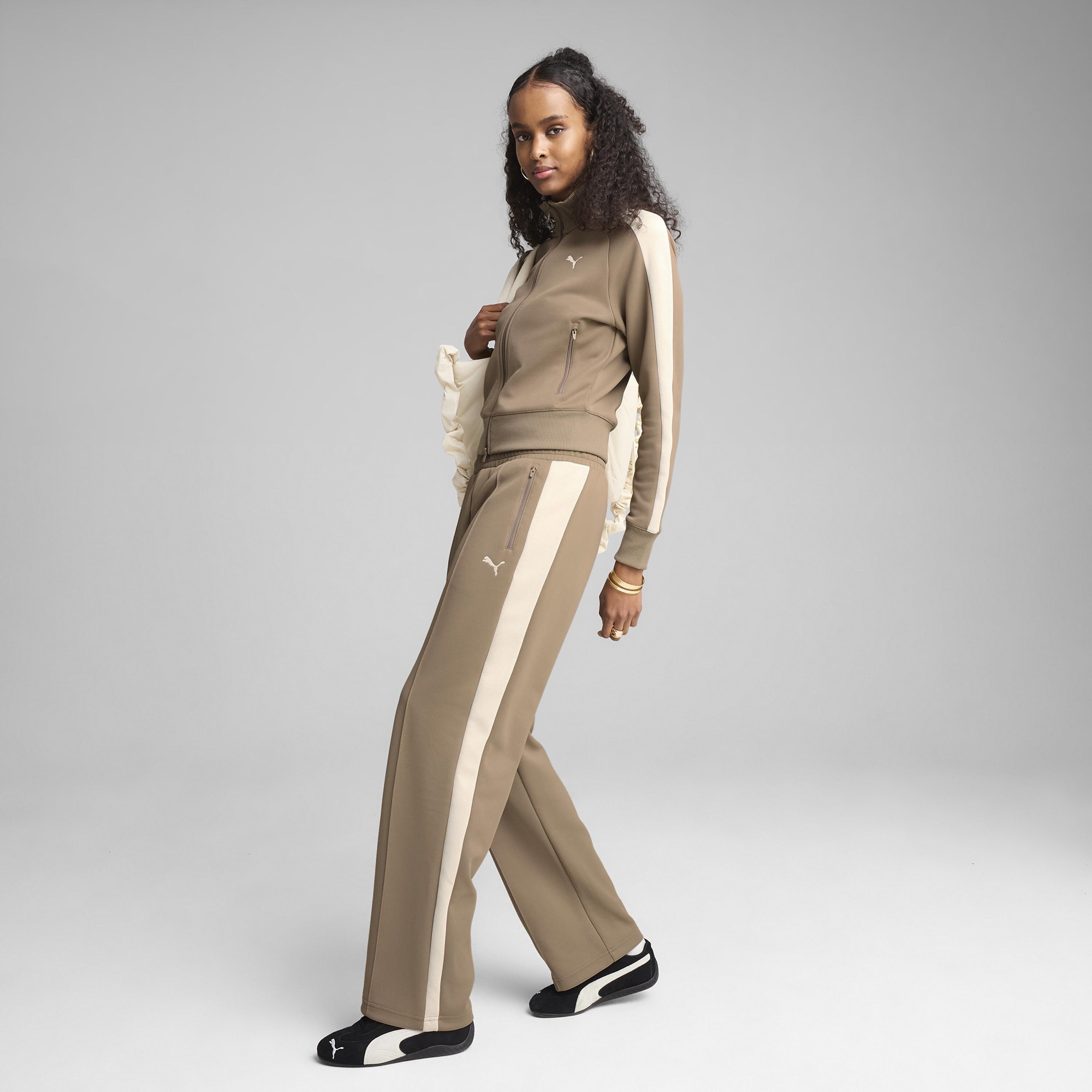 T7 Always On Track Kadın Kahverengi Ceket