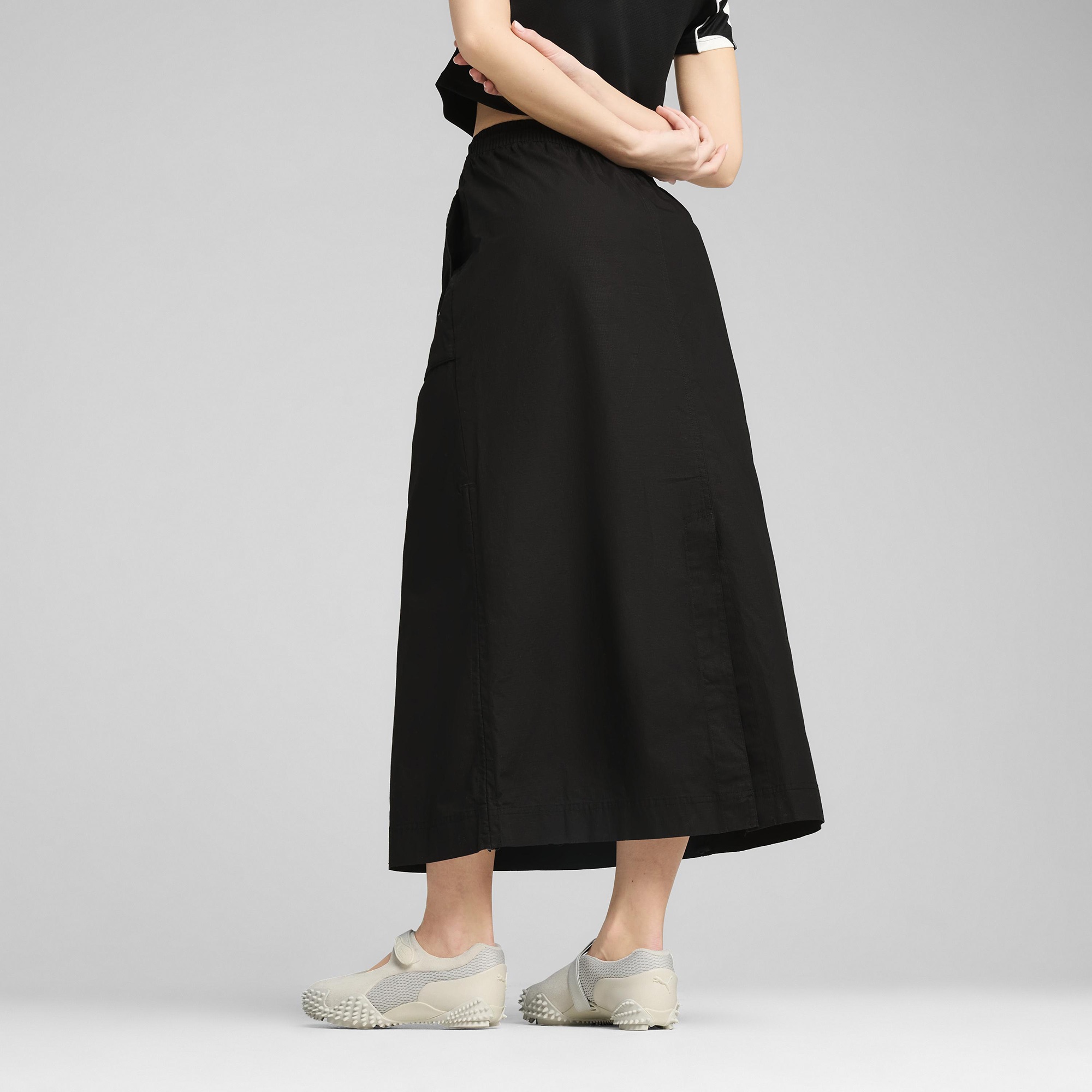 Puma Future Puma Archive Skirt Kadın Siyah Maxi Etek