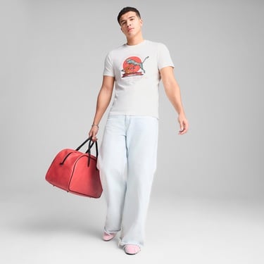  Puma Graphics Puma Bonsai Erkek Beyaz T-Shirt