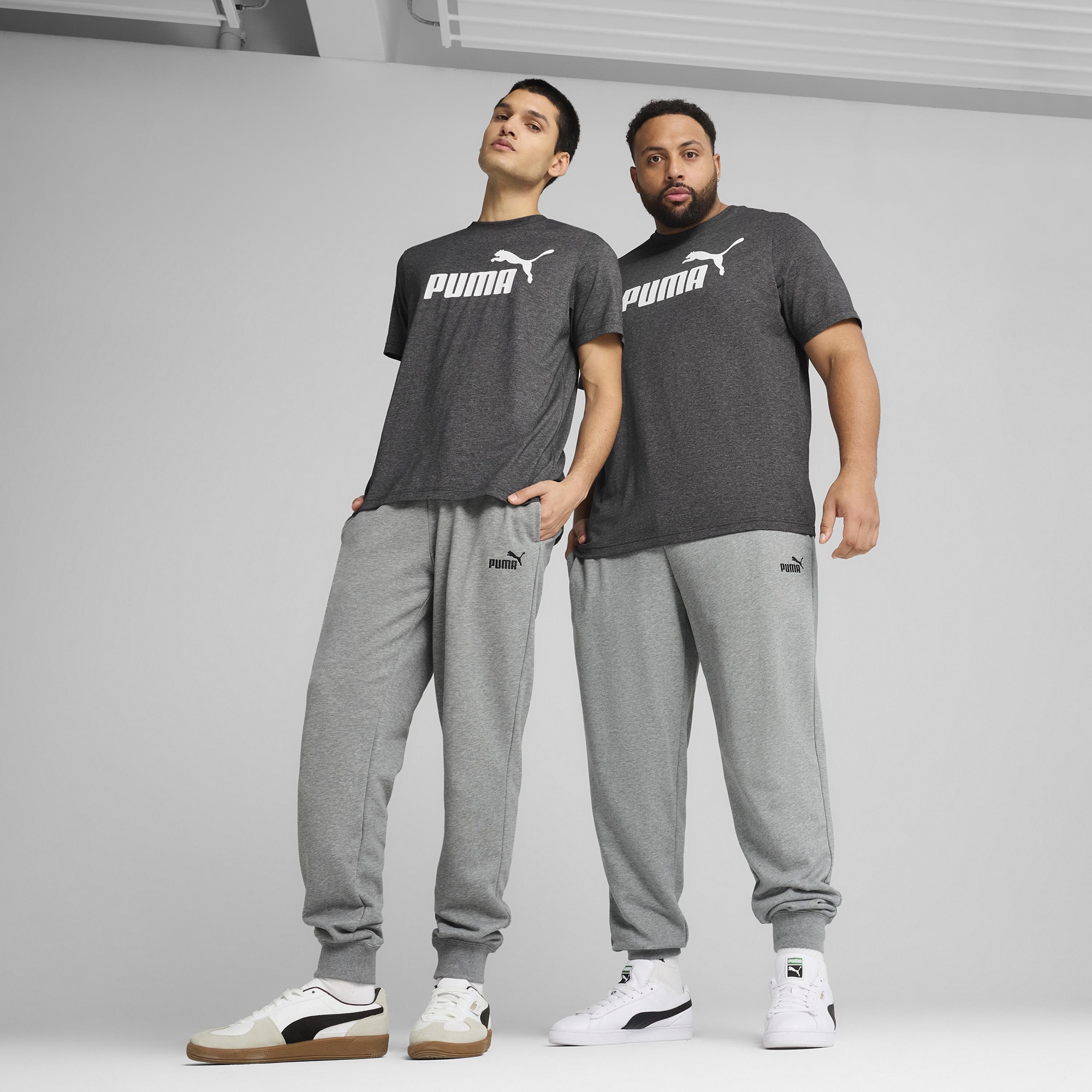Puma Essentials No 1 Logo Erkek Gri Eşofman Altı