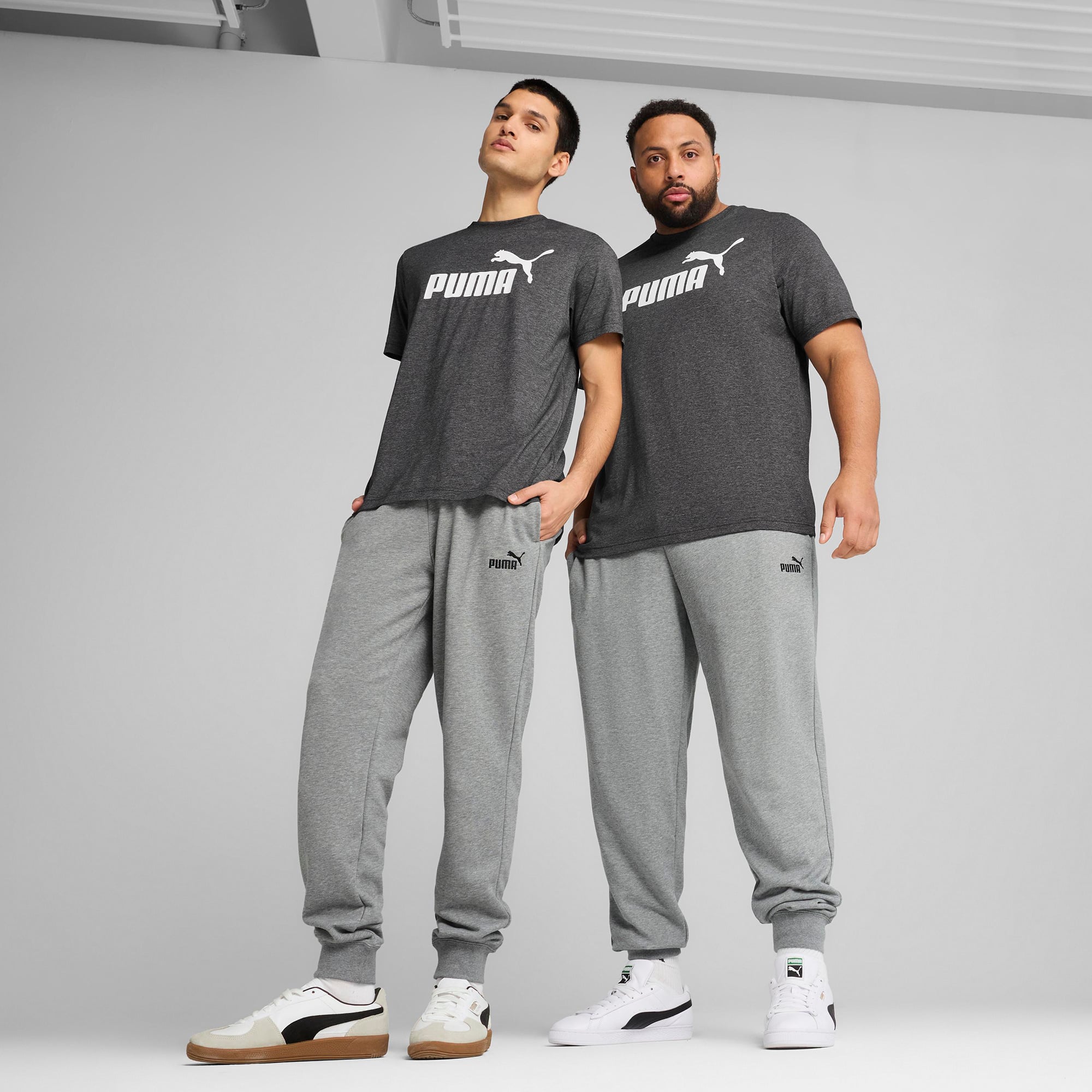  Puma Essentials No 1 Erkek Gri Eşofman Altı