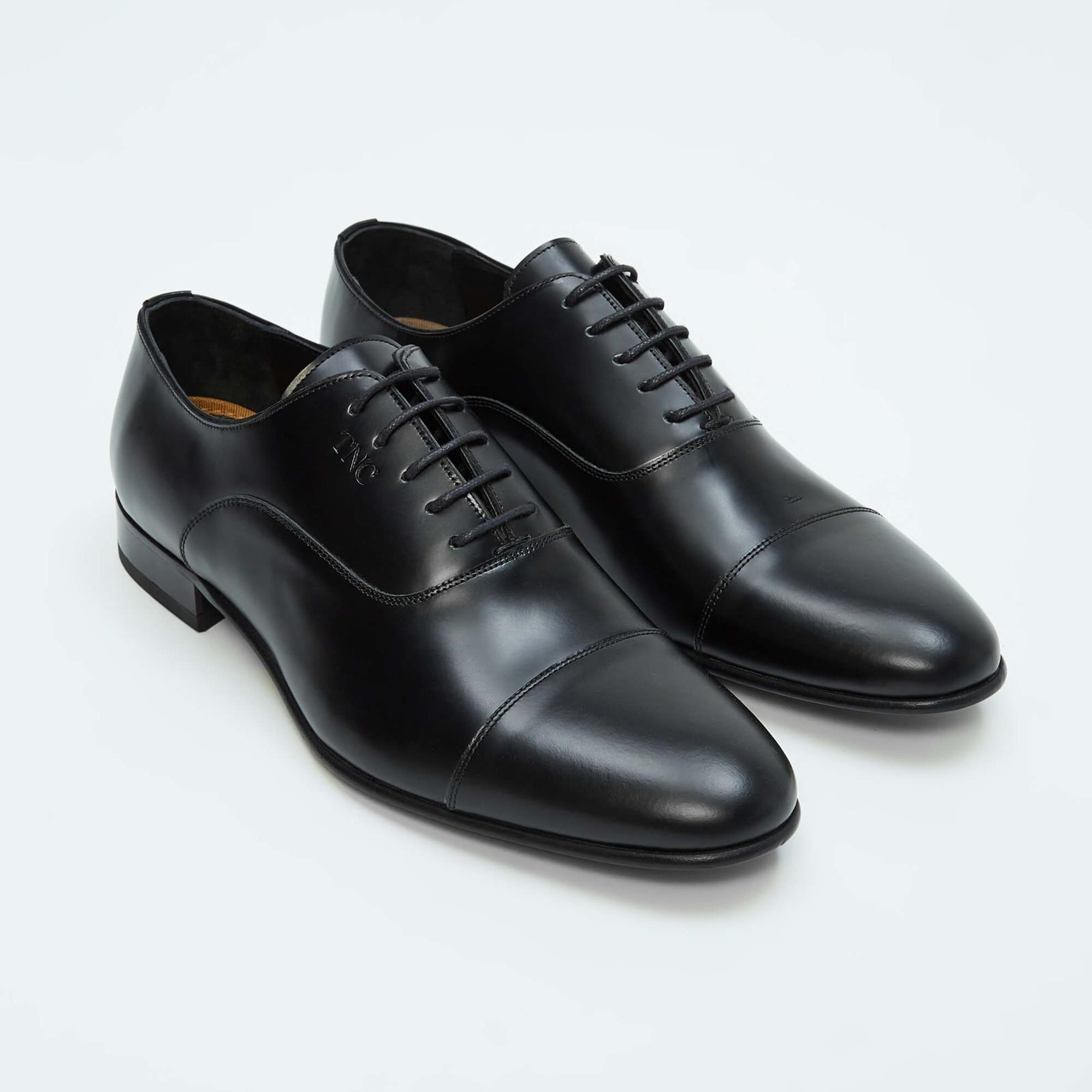 Tamer Tanca Erkek Hakiki Deri Siyah Açma Klasik Ayakkabı