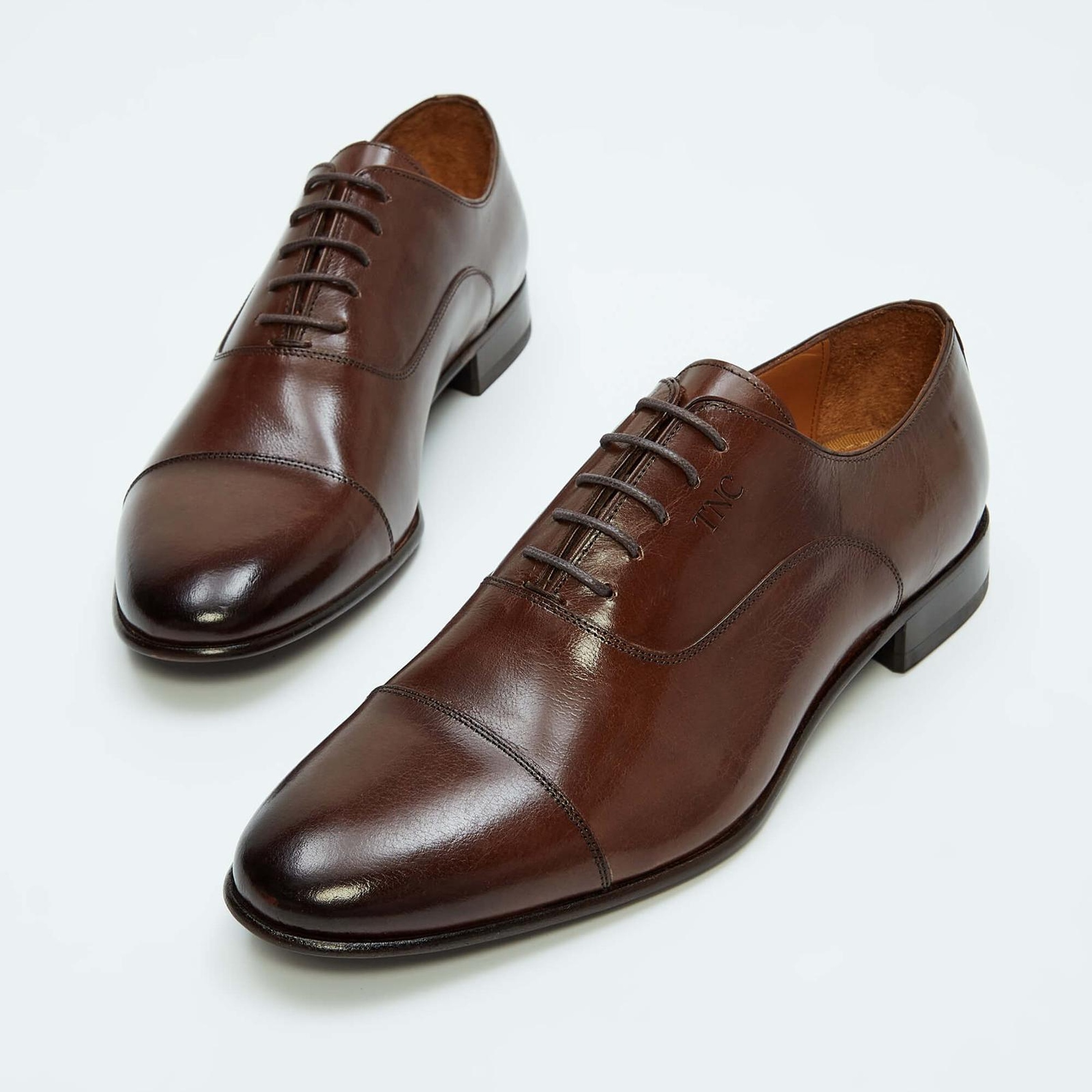 Tamer Tanca Erkek Hakiki Deri Kahverengi Klasik Ayakkabı