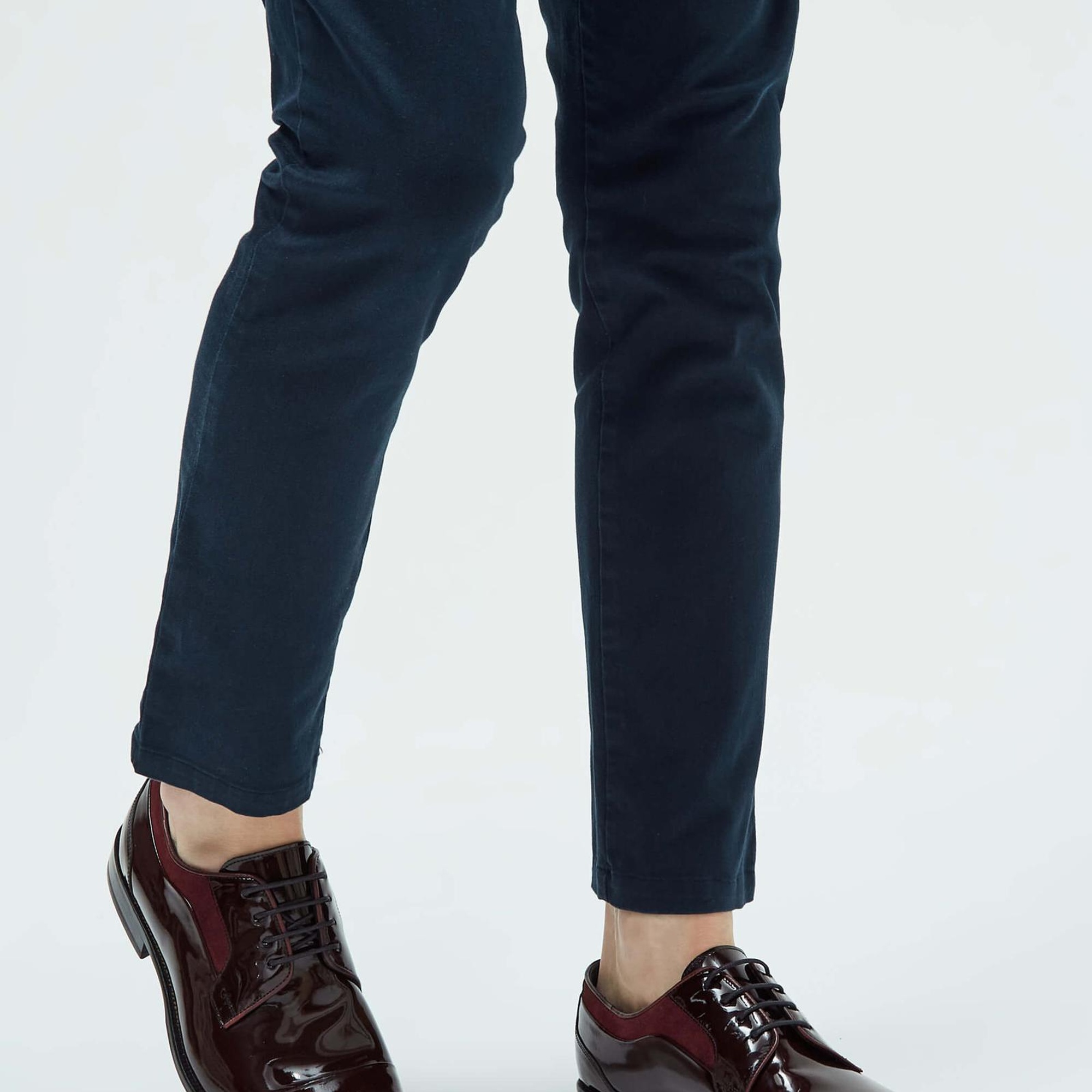 Tamer Tanca Erkek Hakiki Deri Bordo Klasik Ayakkabı