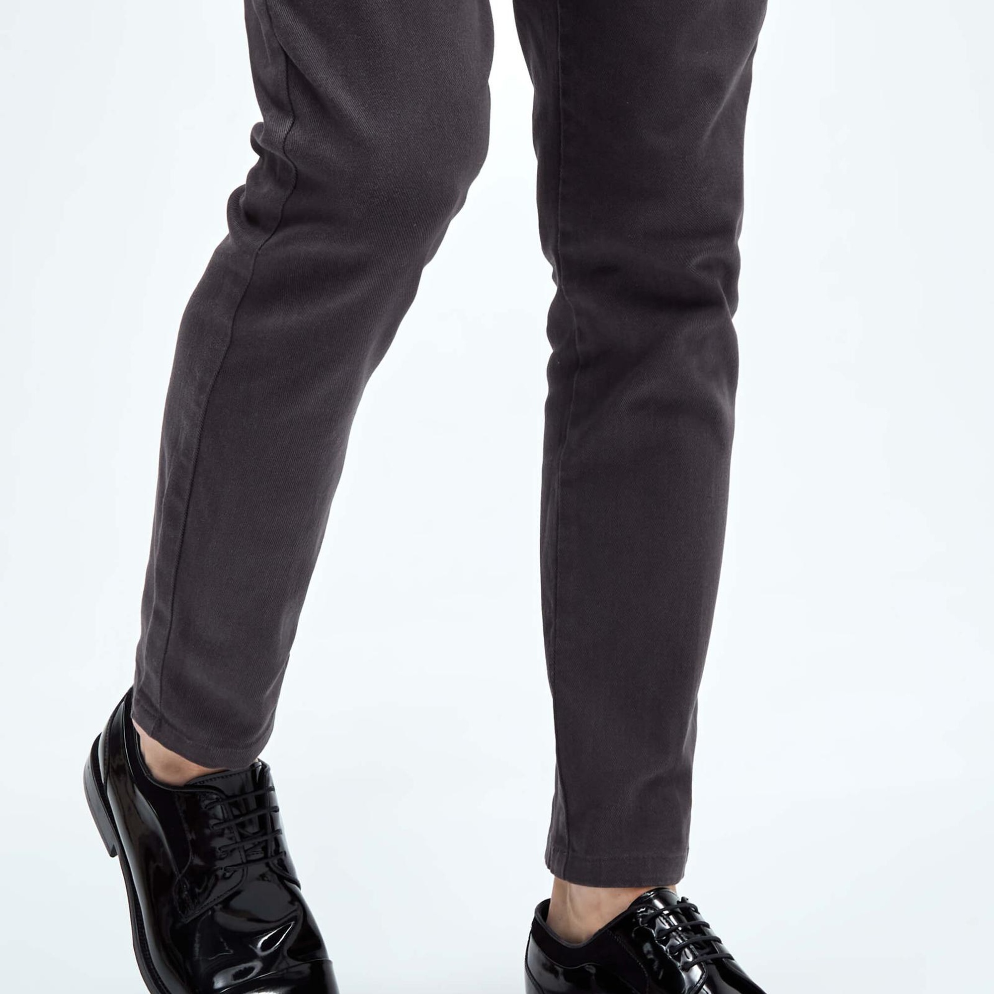 Tamer Tanca Erkek Hakiki Deri Siyah Rugan Klasik Ayakkabı