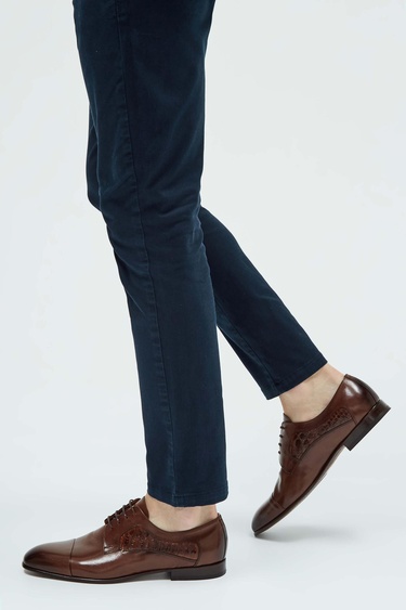  Tamer Tanca Erkek Hakiki Deri Taba Klasik Ayakkabı