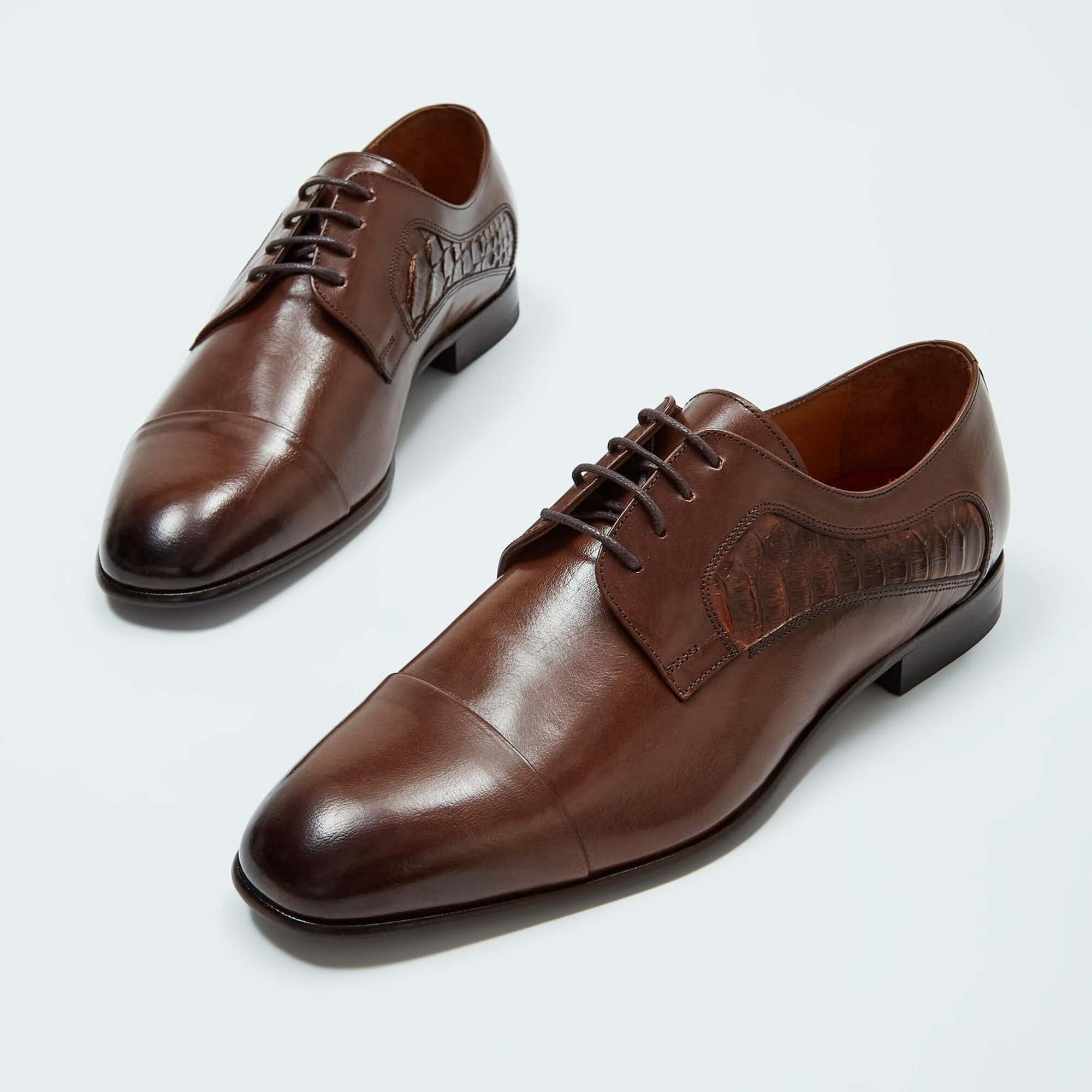 Tamer Tanca Erkek Hakiki Deri Taba Klasik Ayakkabı