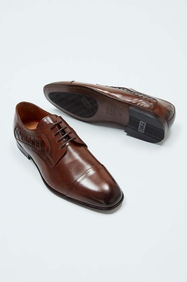  Tamer Tanca Erkek Hakiki Deri Taba Klasik Ayakkabı