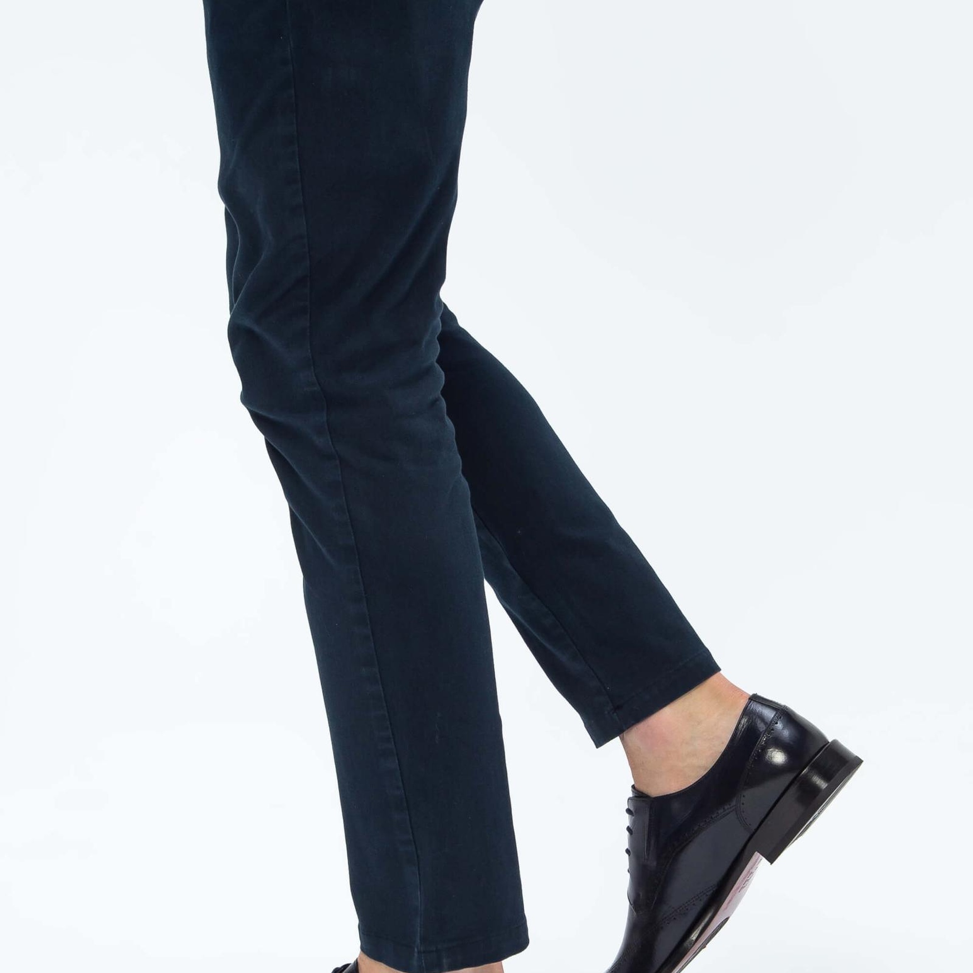 Tamer Tanca Erkek Hakiki Deri Lacivert Klasik Ayakkabı