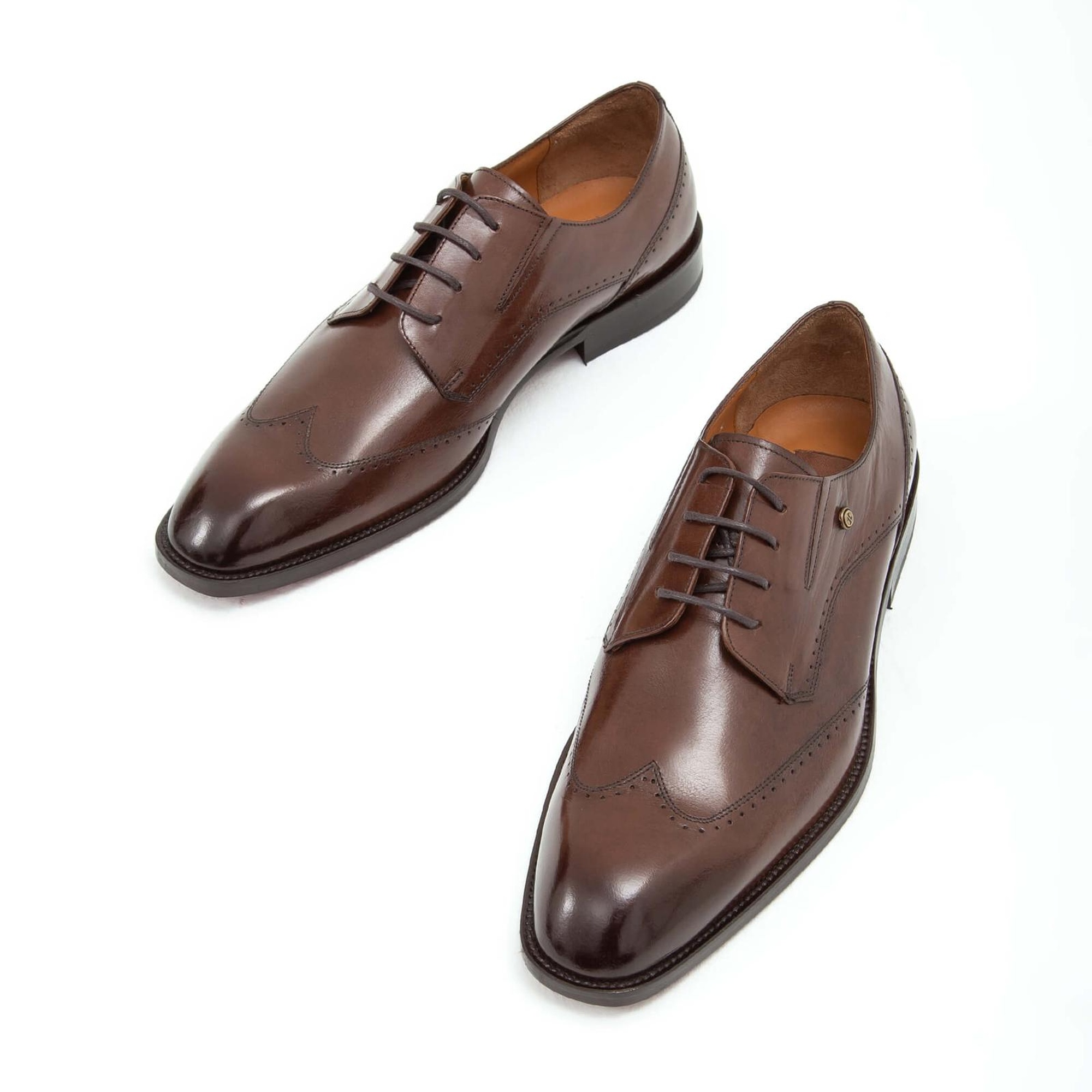 Tamer Tanca Erkek Hakiki Deri Taba Bufalo Klasik Ayakkabı