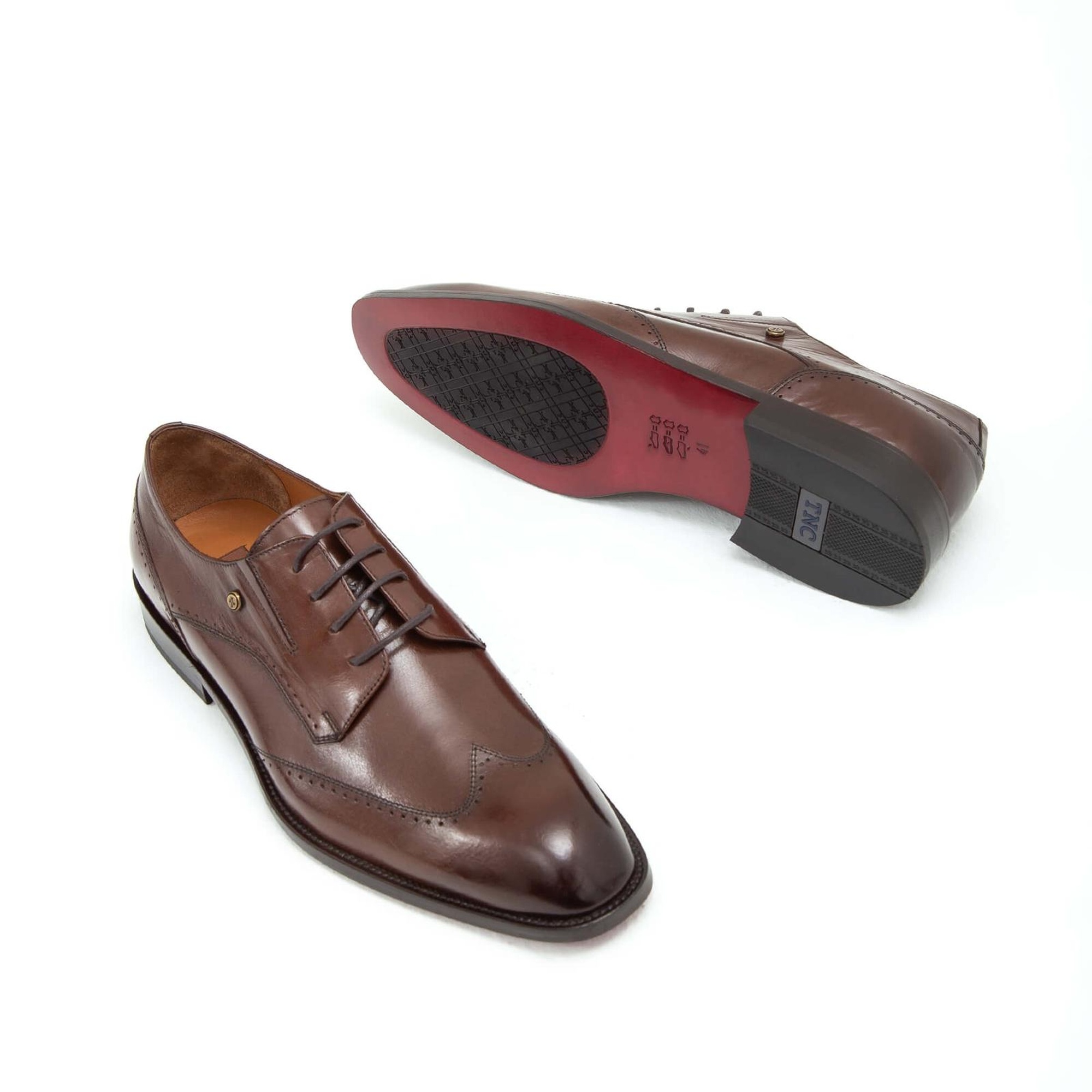 Tamer Tanca Erkek Hakiki Deri Taba Bufalo Klasik Ayakkabı