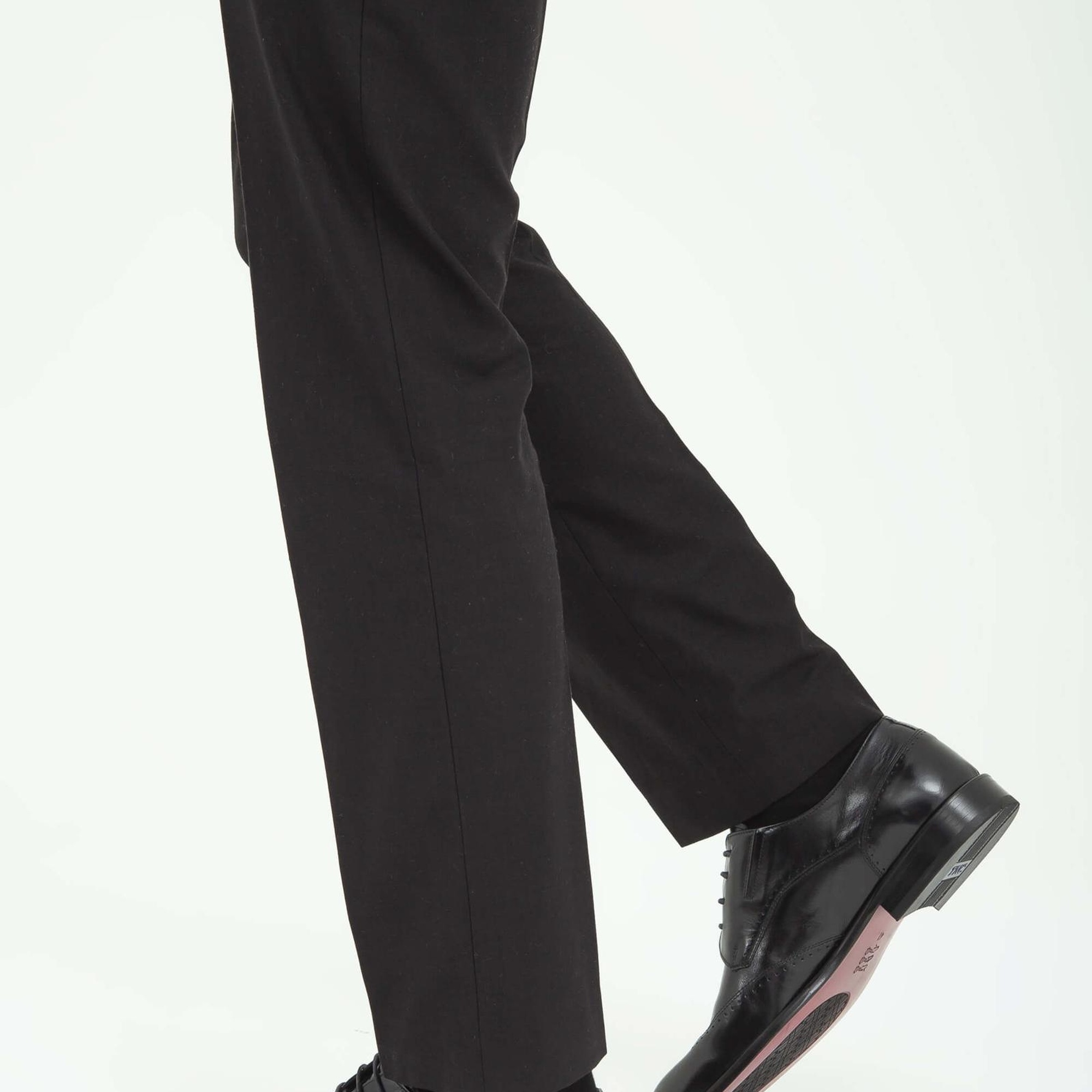 Tamer Tanca Erkek Hakiki Deri Siyah Klasik Ayakkabı