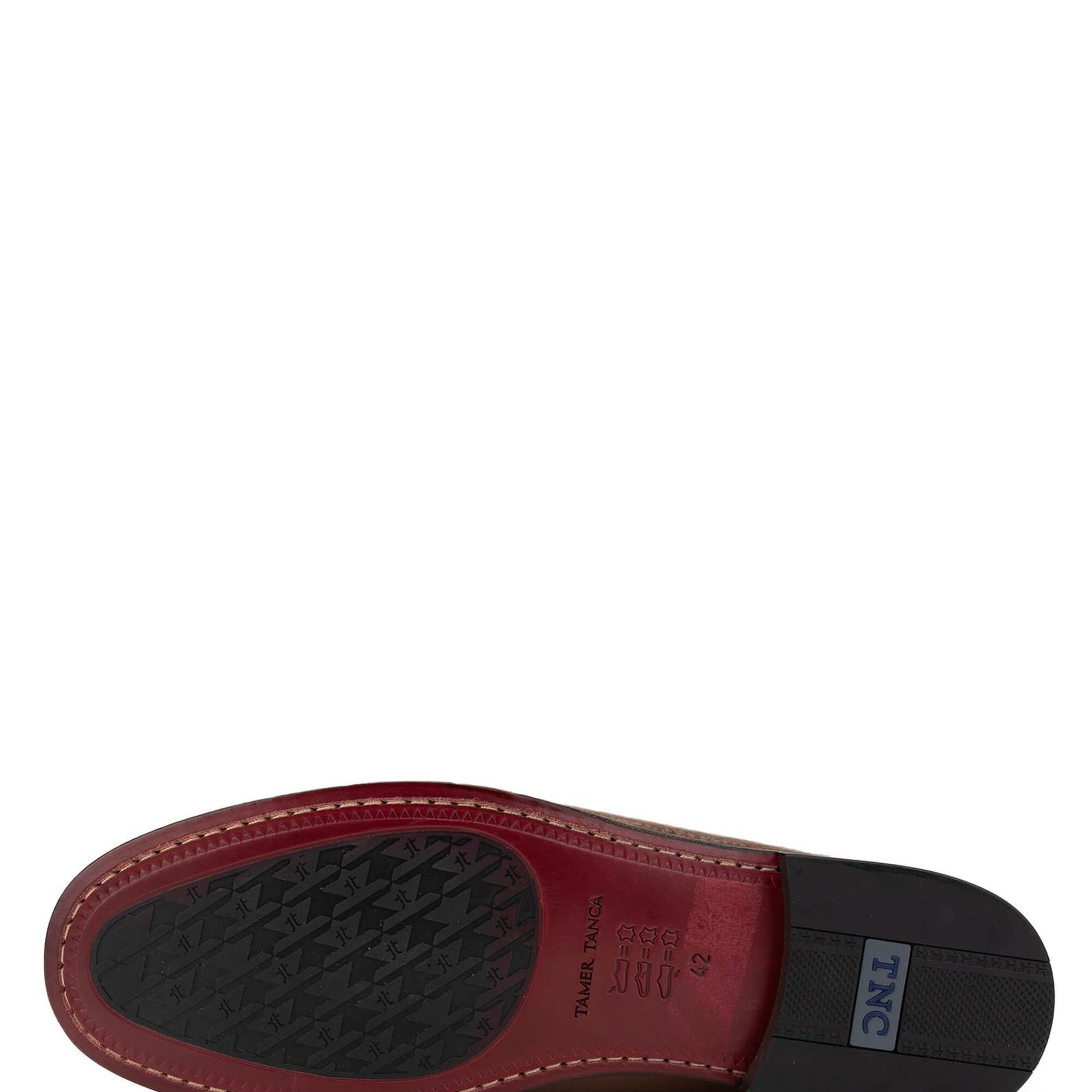 Tamer Tanca Erkek Hakiki Deri Taba Makosen Ayakkabı