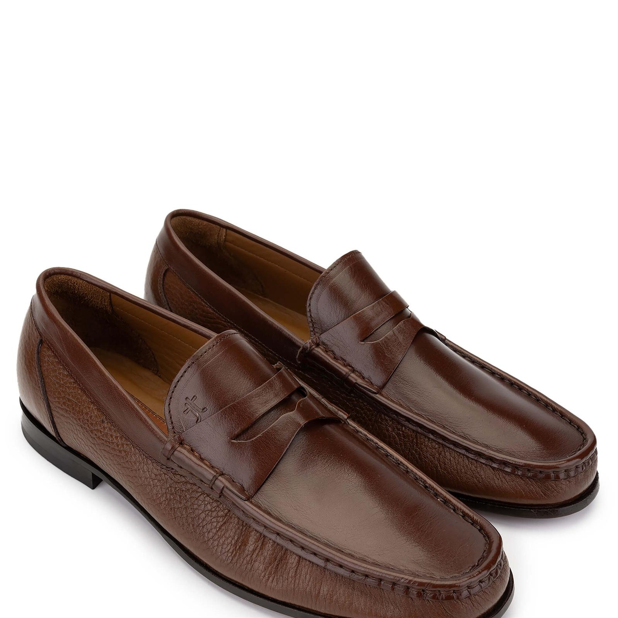 Tamer Tanca Erkek Hakiki Deri Taba Makosen Ayakkabı