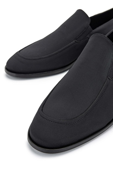  Tamer Tanca Erkek Tekstil Siyah Makosen Ayakkabı