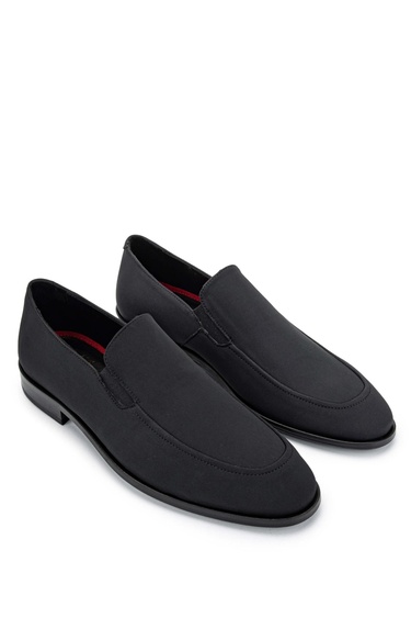  Tamer Tanca Erkek Tekstil Siyah Makosen Ayakkabı