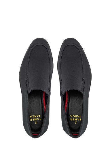  Tamer Tanca Erkek Tekstil Siyah Makosen Ayakkabı