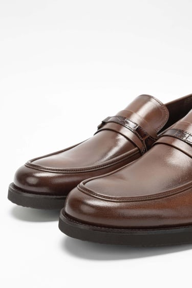  Tamer Tanca Erkek Hakiki Deri Taba Makosen Ayakkabı