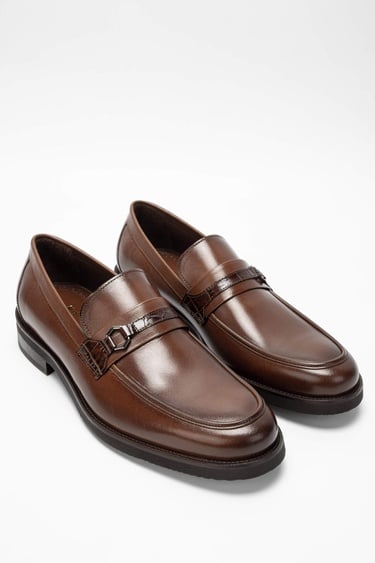  Tamer Tanca Erkek Hakiki Deri Taba Makosen Ayakkabı