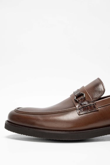  Tamer Tanca Erkek Hakiki Deri Taba Makosen Ayakkabı