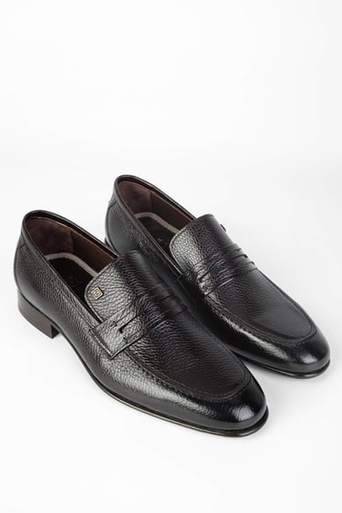  Tamer Tanca Erkek Hakiki Deri Kahverengi Makosen Ayakkabı