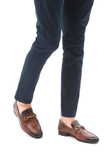  Tamer Tanca Erkek Hakiki Deri Taba Makosen Ayakkabı