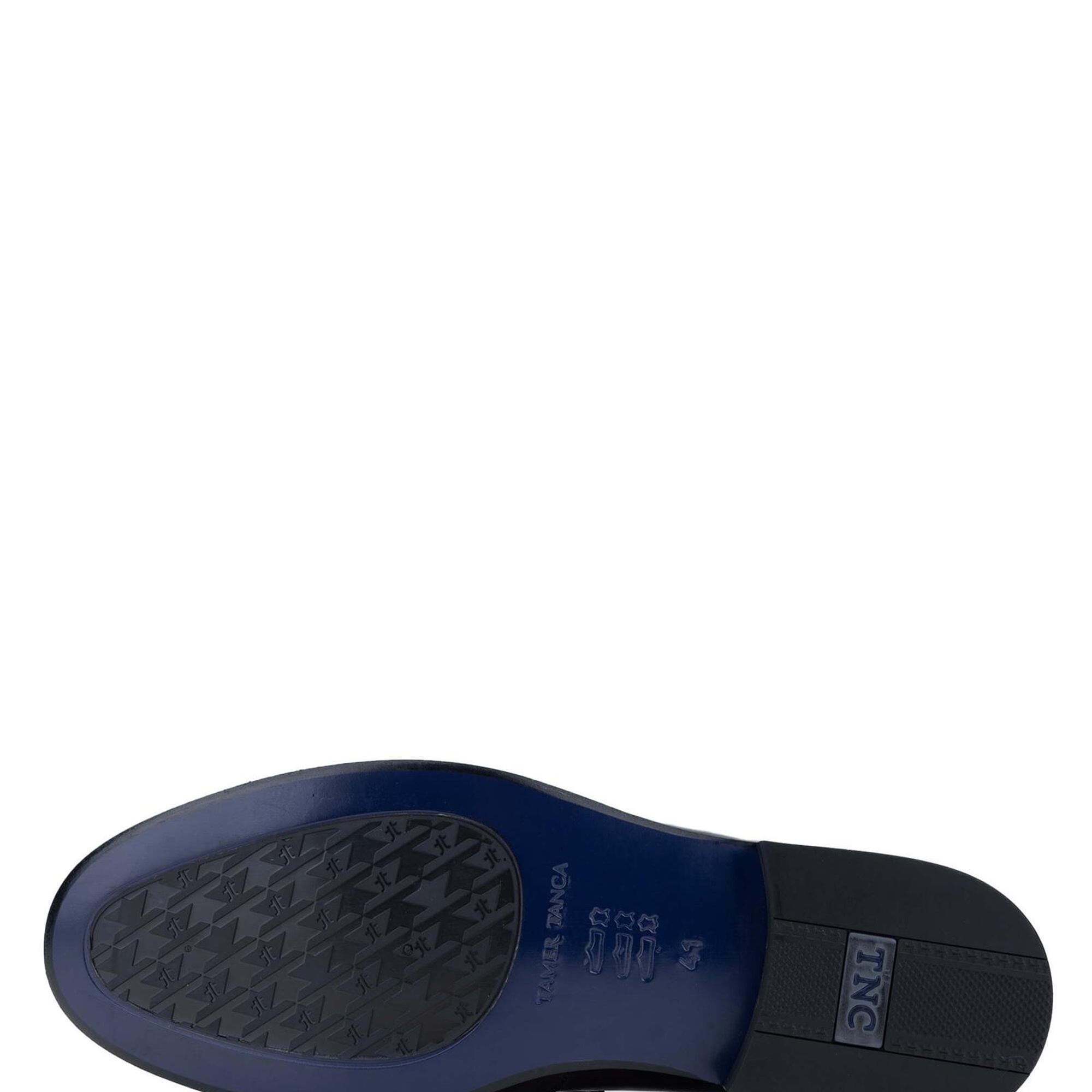 Tamer Tanca Erkek Hakiki Deri Bordo Rugan Makosen Ayakkabı