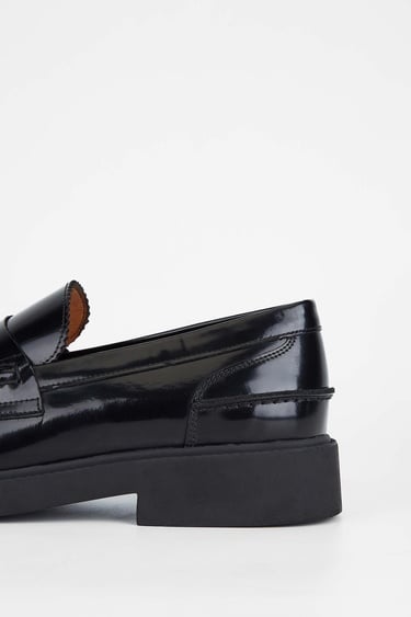  Tamer Tanca Erkek Hakiki Deri Siyah Açma Makosen Ayakkabı