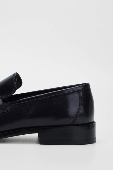  Tamer Tanca Erkek Hakiki Deri Lacivert Makosen Ayakkabı