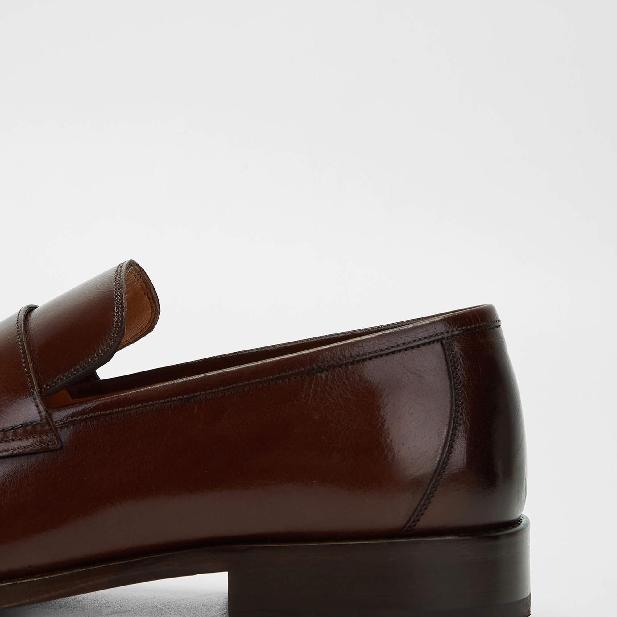 Tamer Tanca Erkek Hakiki Deri Taba Bufalo Makosen Ayakkabı