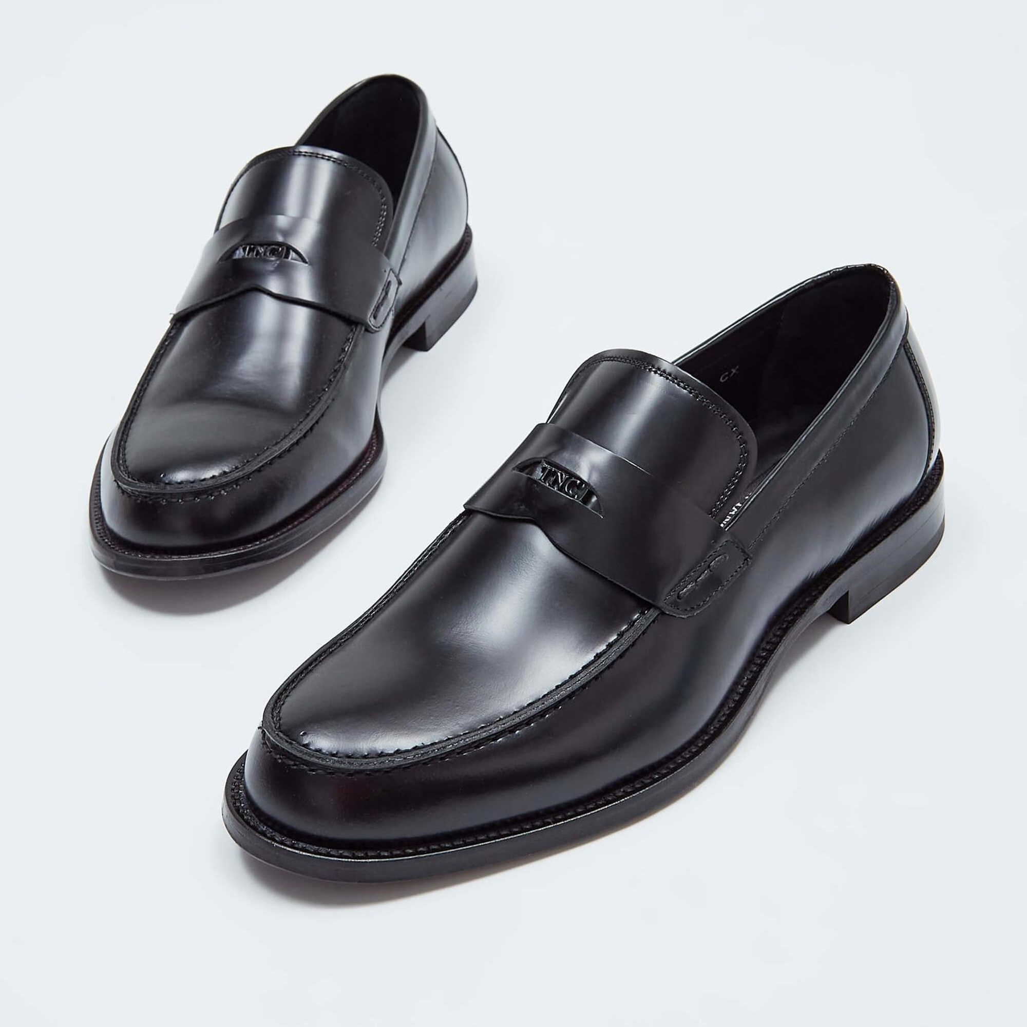 Tamer Tanca Erkek Hakiki Deri Siyah Açma Makosen Ayakkabı