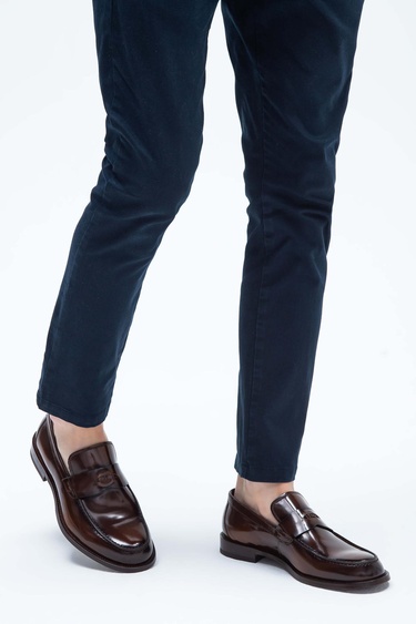  Tamer Tanca Erkek Hakiki Deri Taba Makosen Ayakkabı