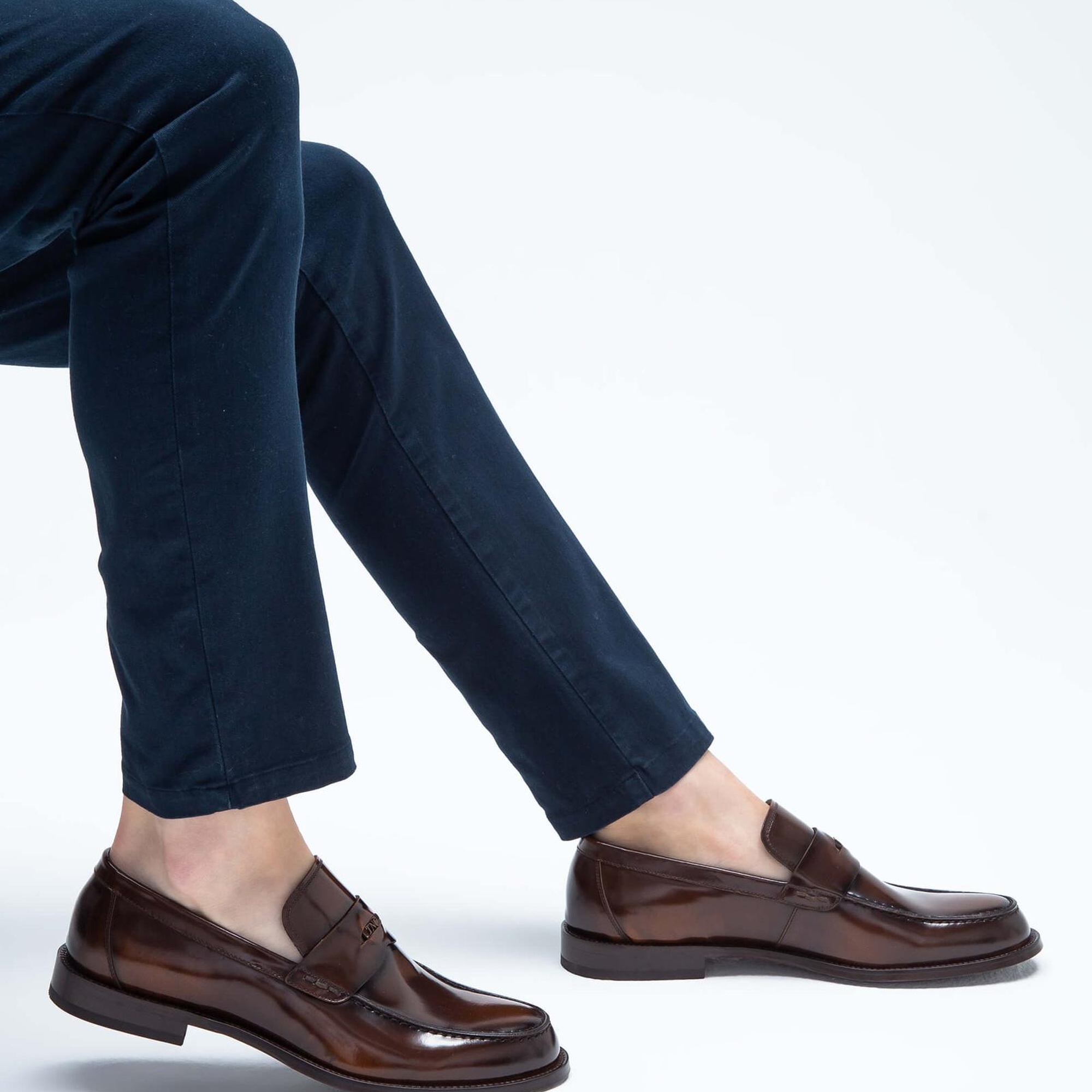 Tamer Tanca Erkek Hakiki Deri Taba Makosen Ayakkabı