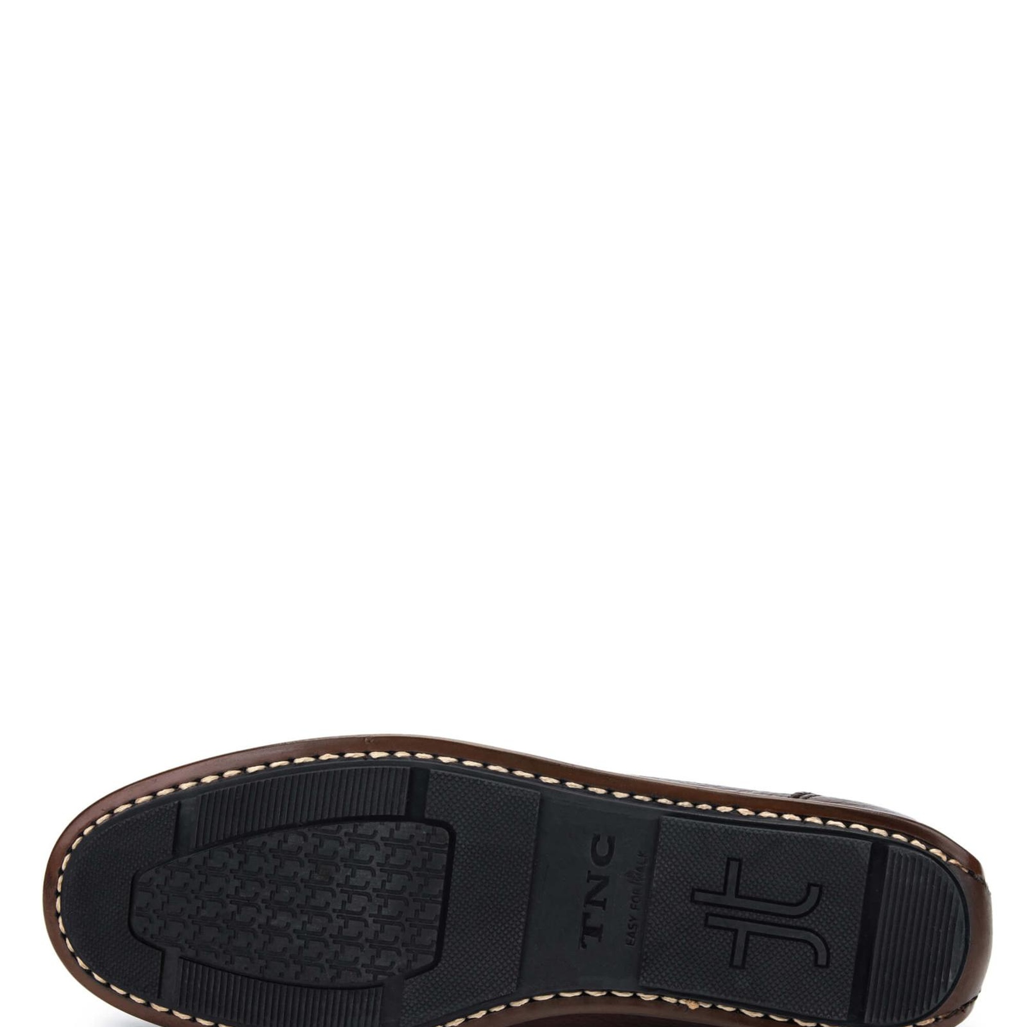 Tamer Tanca Erkek Hakiki Deri Kahverengi Floter Driver Ayakkabı