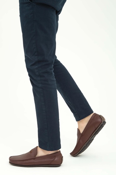  Tamer Tanca Erkek Hakiki Deri Taba Floter Driver Ayakkabı