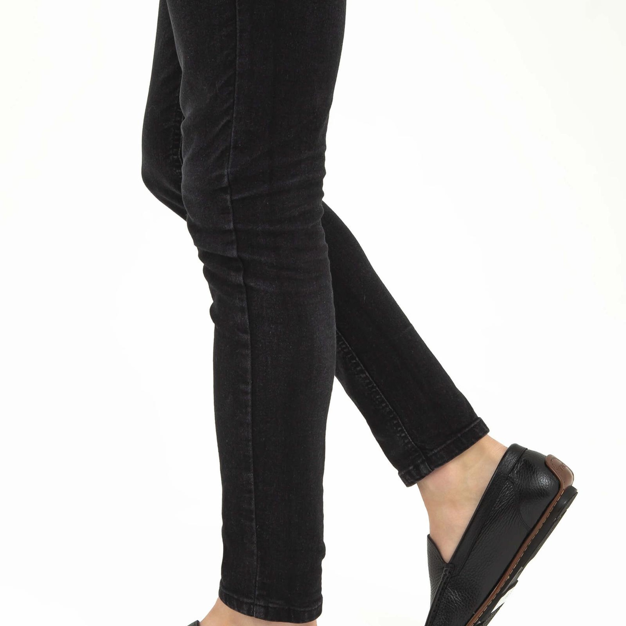 Tamer Tanca Erkek Hakiki Deri Siyah Floter Driver Ayakkabı