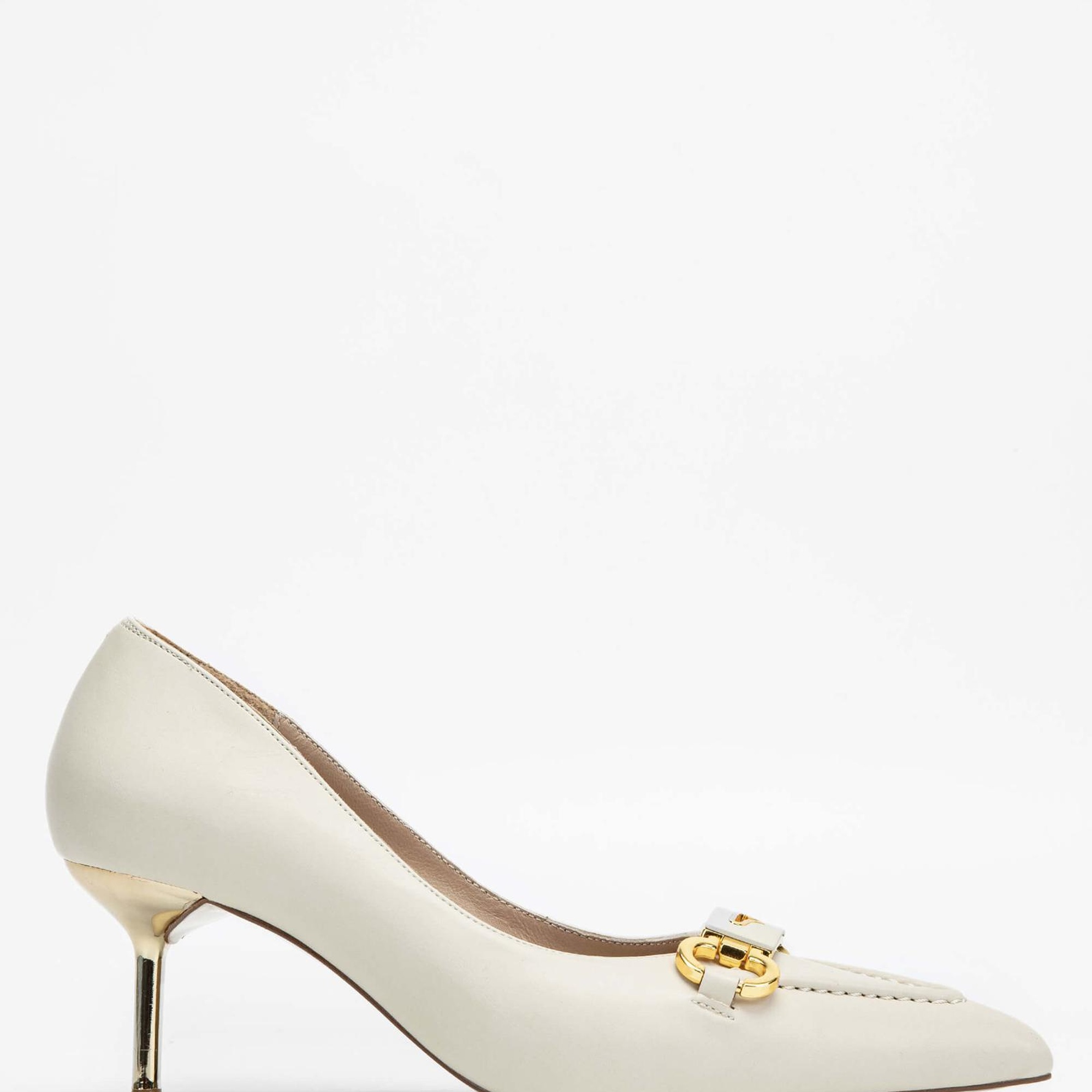 Tamer Tanca Kadın Vegan Bej Topuklu & Stiletto Ayakkabı