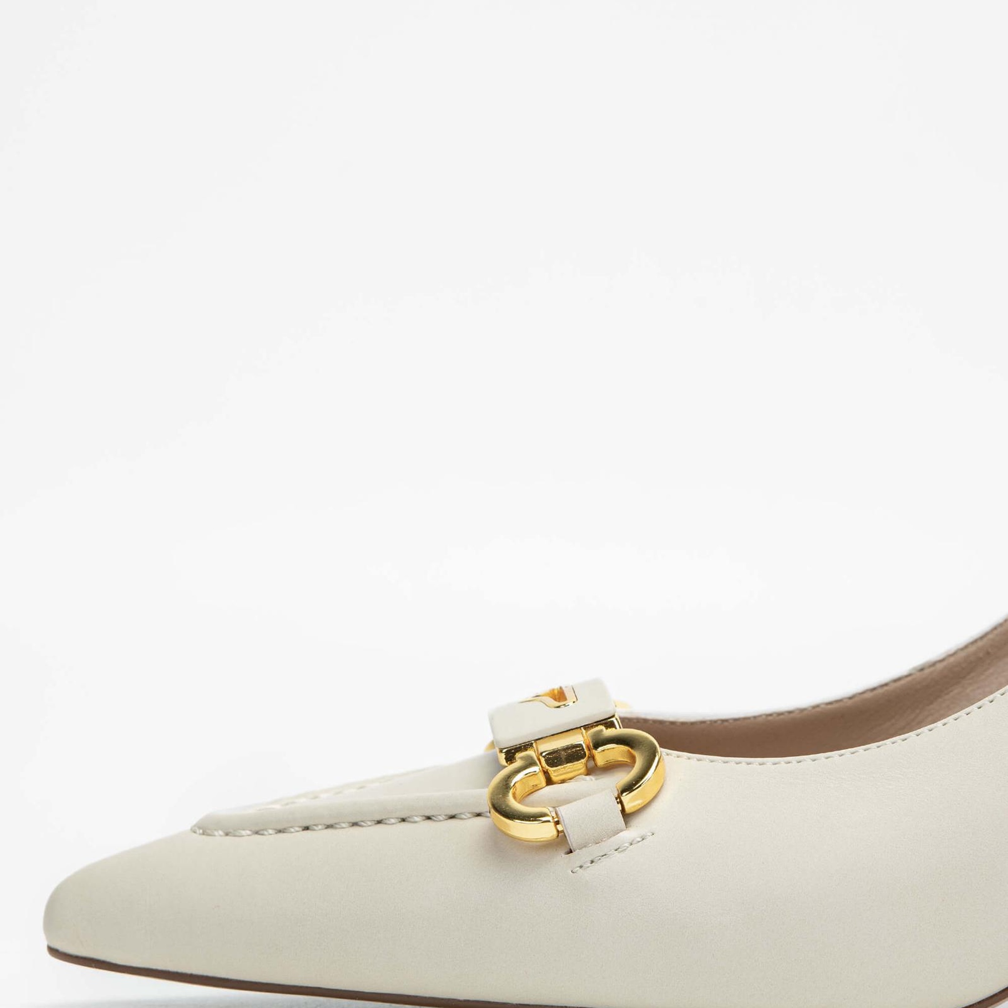 Tamer Tanca Kadın Vegan Bej Topuklu & Stiletto Ayakkabı