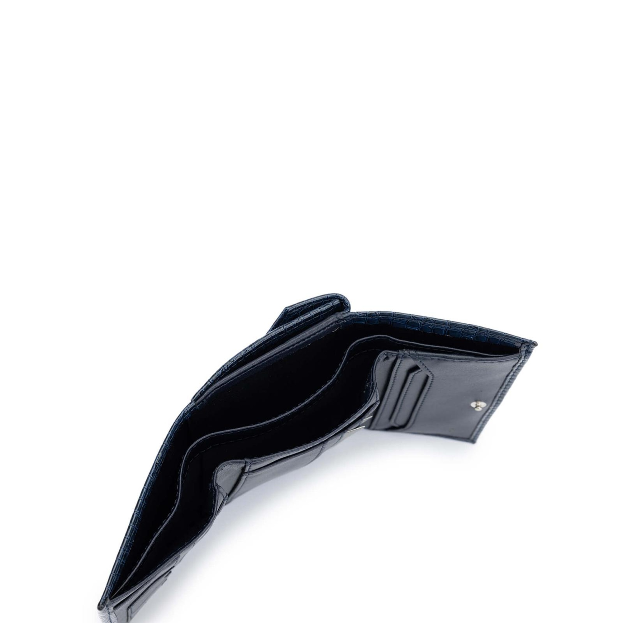 Tamer Tanca Kadın Vegan Lacivert Rugan Cüzdan Cuzdan