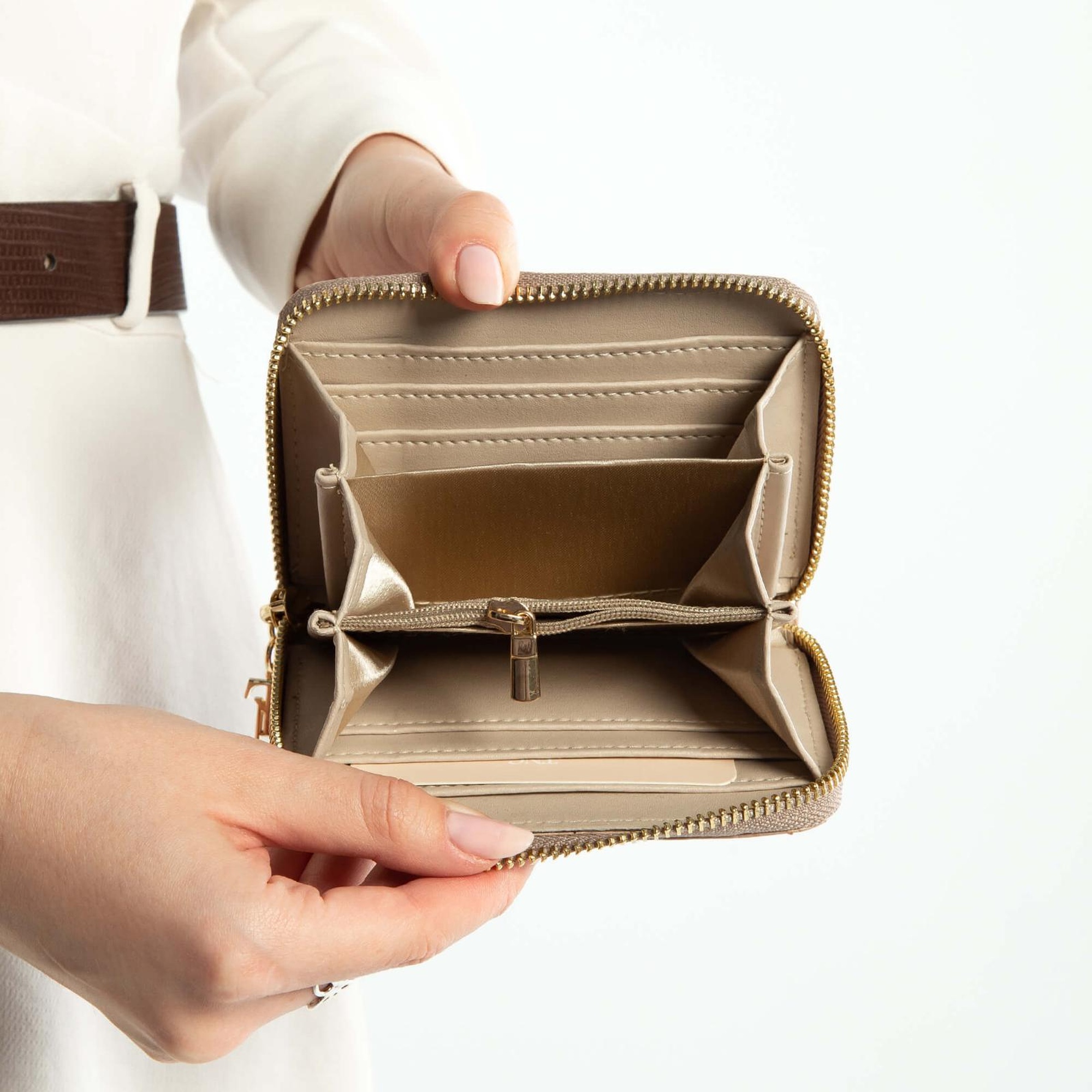 Tamer Tanca Kadın Hakiki Deri Vizon Günlük Cuzdan