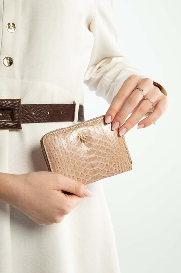  Tamer Tanca Kadın Hakiki Deri Vizon Günlük Cuzdan