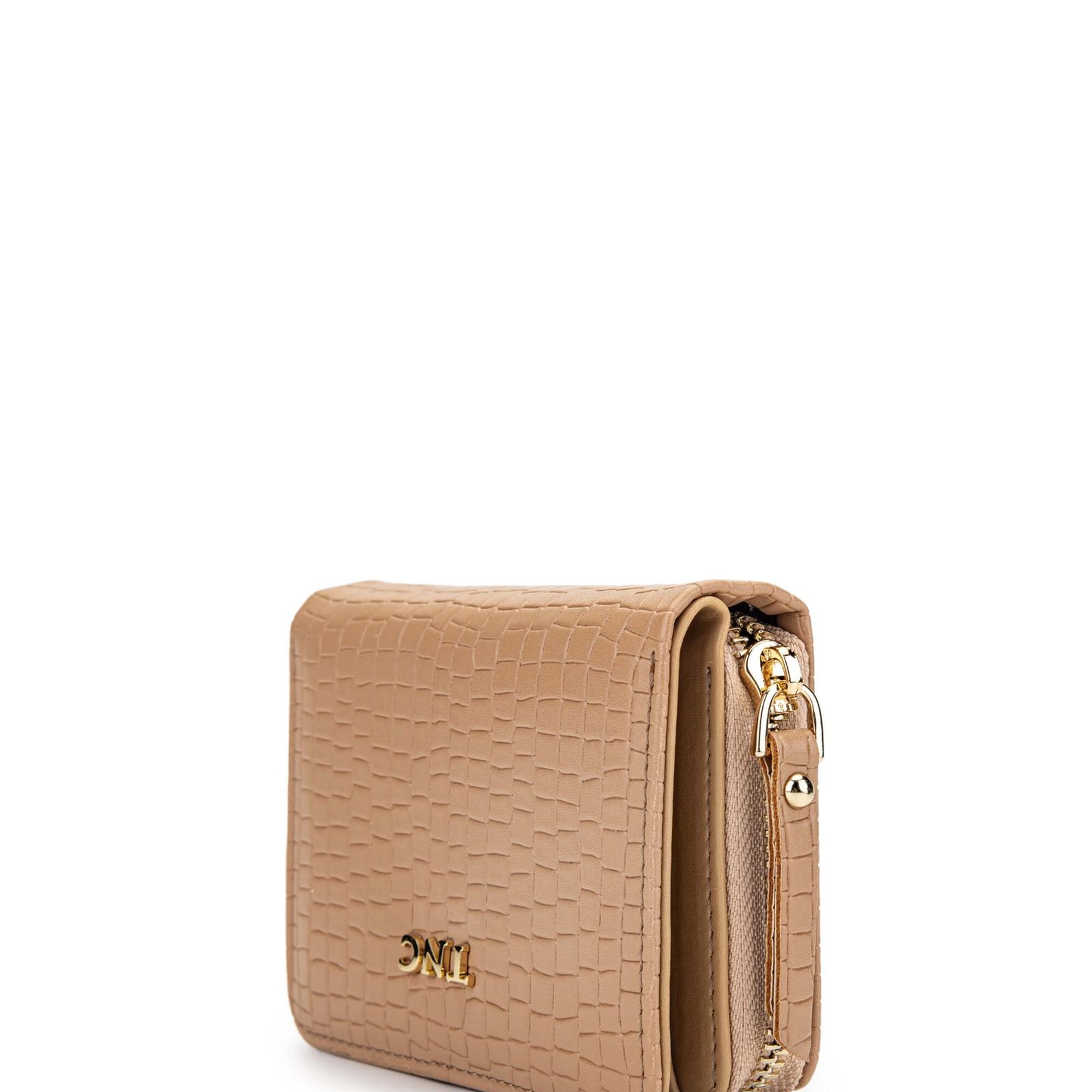 Tamer Tanca Kadın Vegan Nude Cüzdan