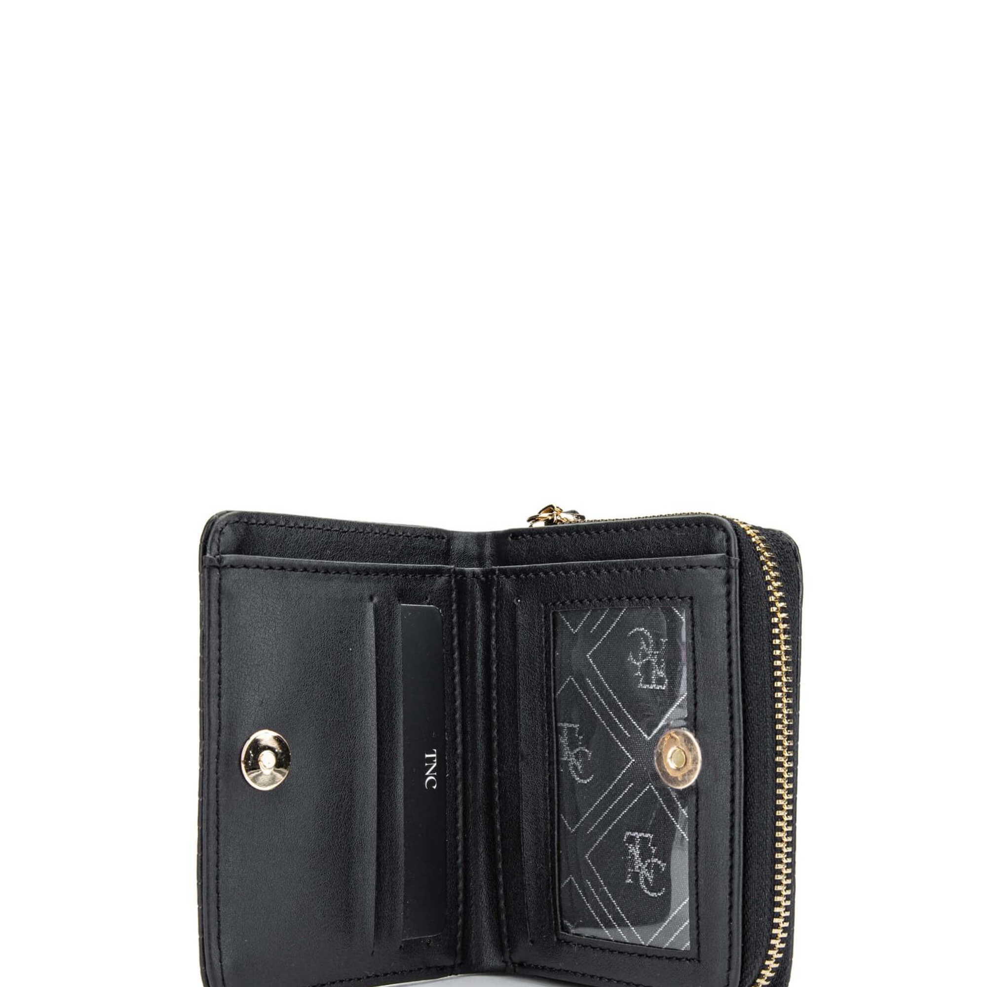 Tamer Tanca Kadın Vegan Siyah Cüzdan