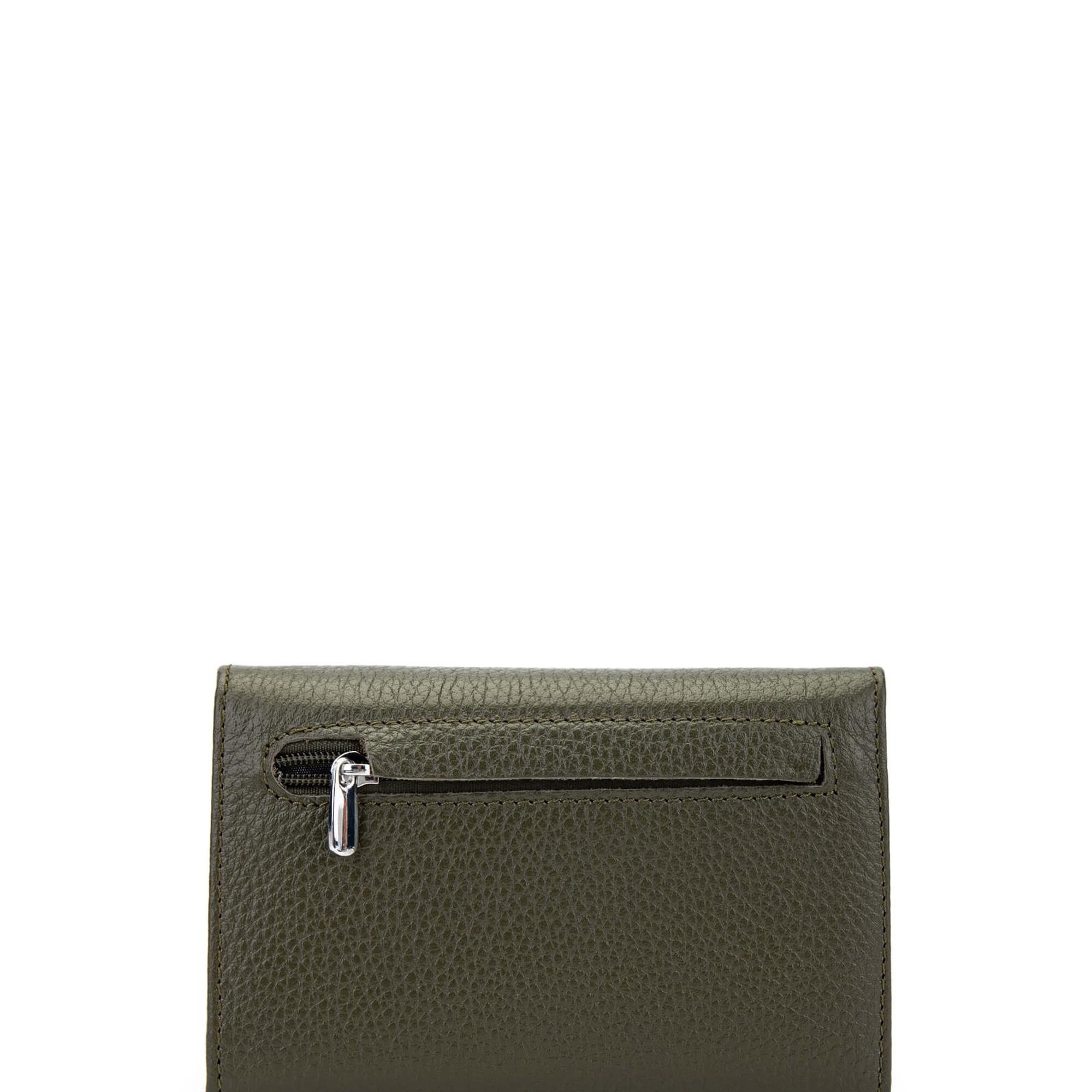 Tamer Tanca Kadın Hakiki Deri Yeşil Cüzdan Cuzdan