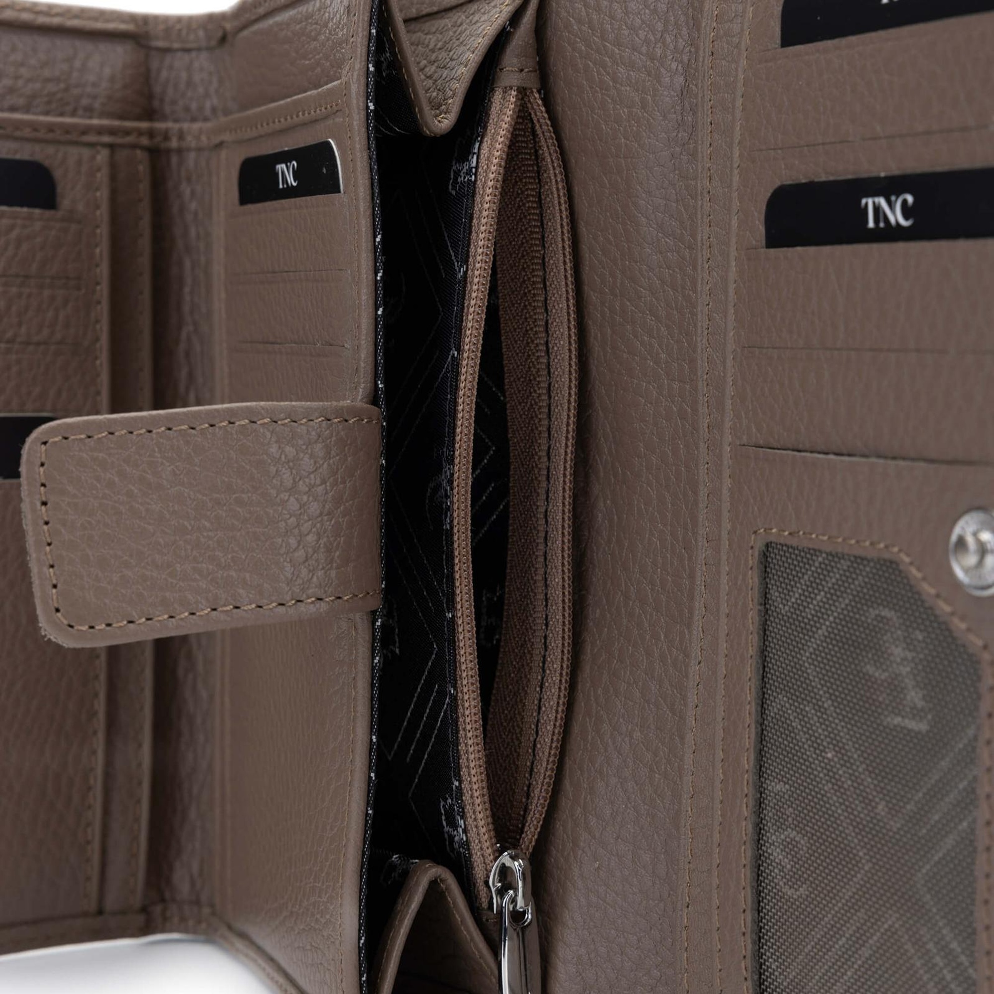 Tamer Tanca Kadın Hakiki Deri Vizon Cüzdan Cuzdan