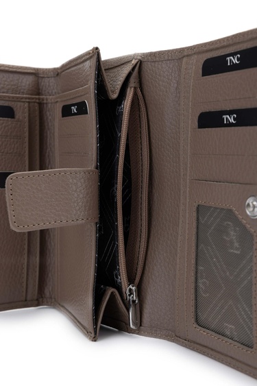  Tamer Tanca Kadın Hakiki Deri Vizon Cüzdan Cuzdan