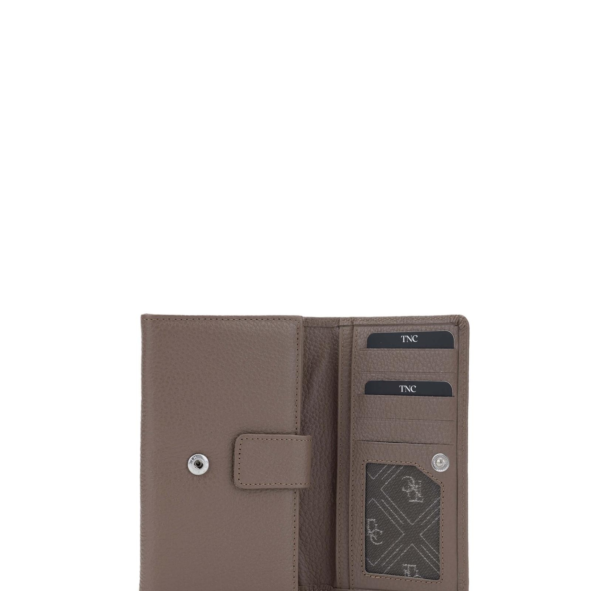 Tamer Tanca Kadın Hakiki Deri Vizon Cüzdan Cuzdan