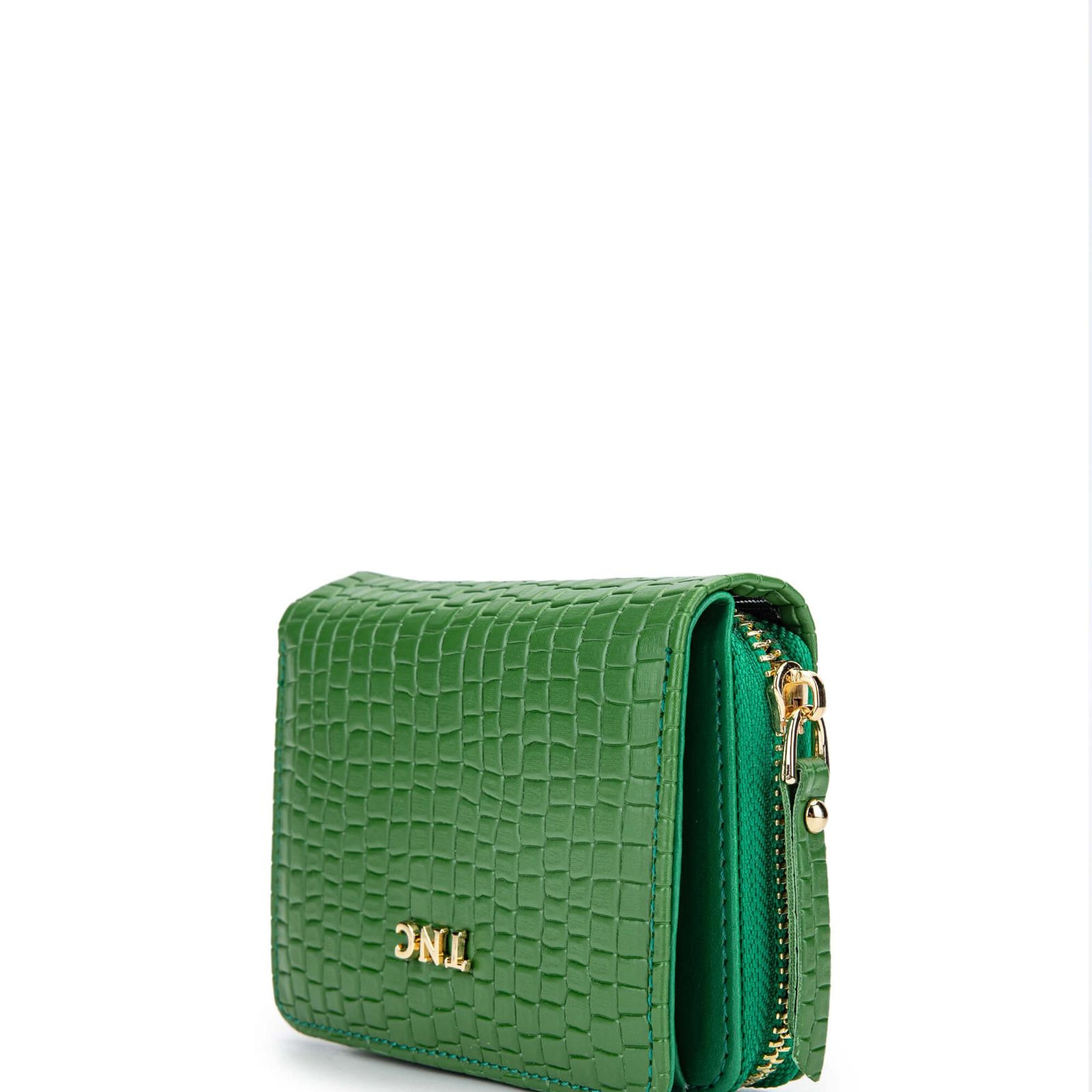 Tamer Tanca Kadın Vegan Yeşil Cüzdan